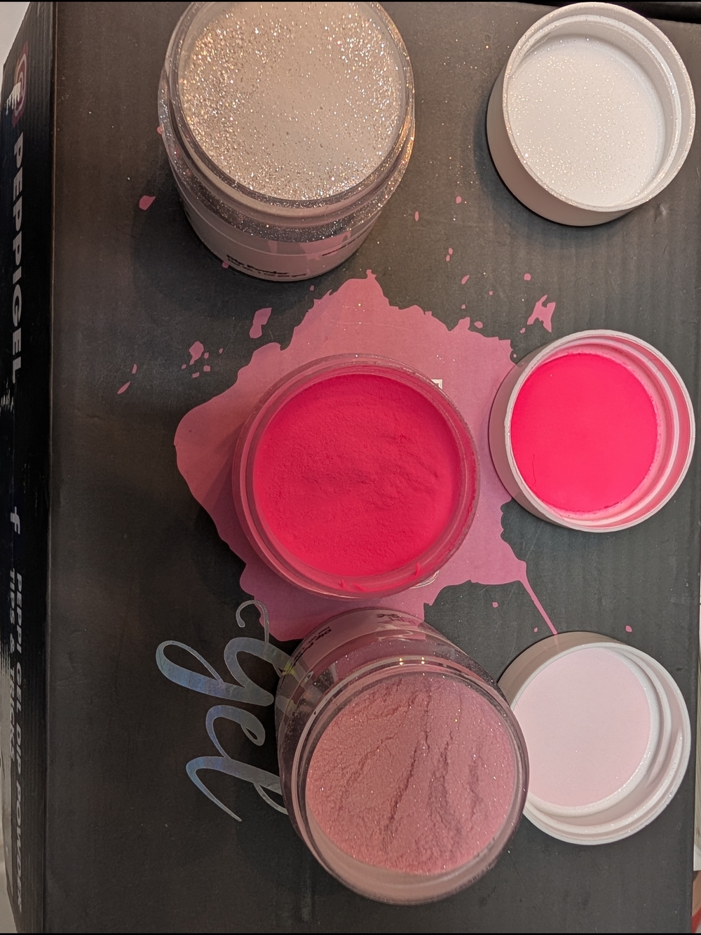 Peppi gel Dip Powder Kit With 3 Gel Powder Colors - Picture 4 of 6